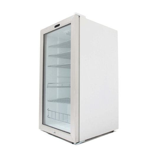 Whynter Beverage Refrigerator With Lock – Stainless Steel 120-Can Capacity - BR-128WS