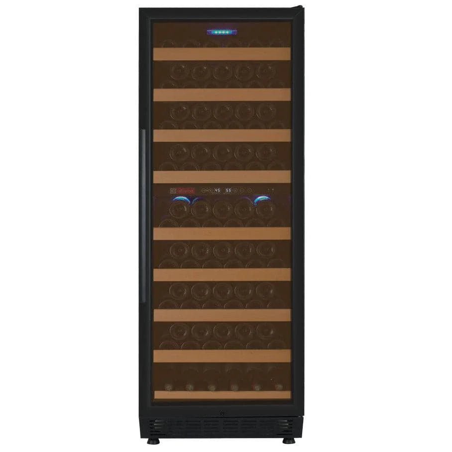 Allavino 24" Wide 99 Bottle Dual Zone Wine Refrigerator - YHWR99-2BR20