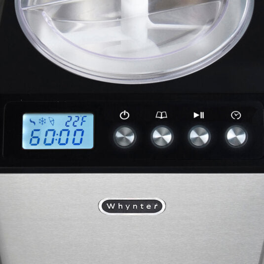 Whynter 2.1 Quart Countertop Automatic Ice Cream Maker ICM-201SB –