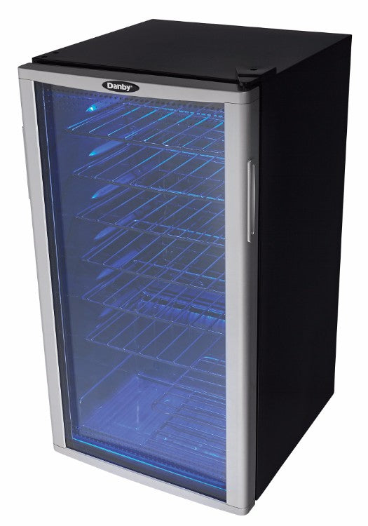 Danby 36 Bottle Free-Standing Wine Cooler in Platinum - DWC350BLP