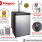 Kegco 24" Wide Dual Tap Stainless Steel Kegerator - K209SS-2NK