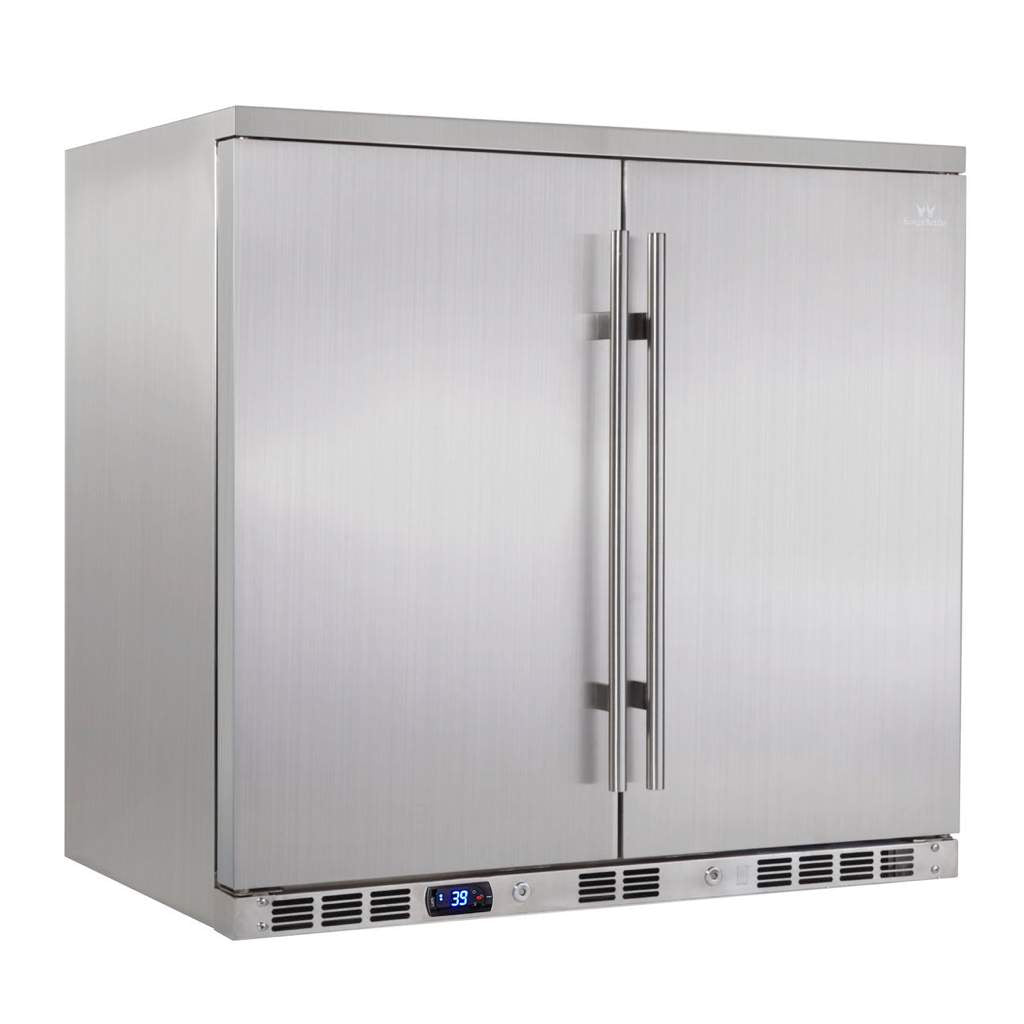 36 Inch Outdoor Beverage Refrigerator 2 Door for Home - KBU56ASD