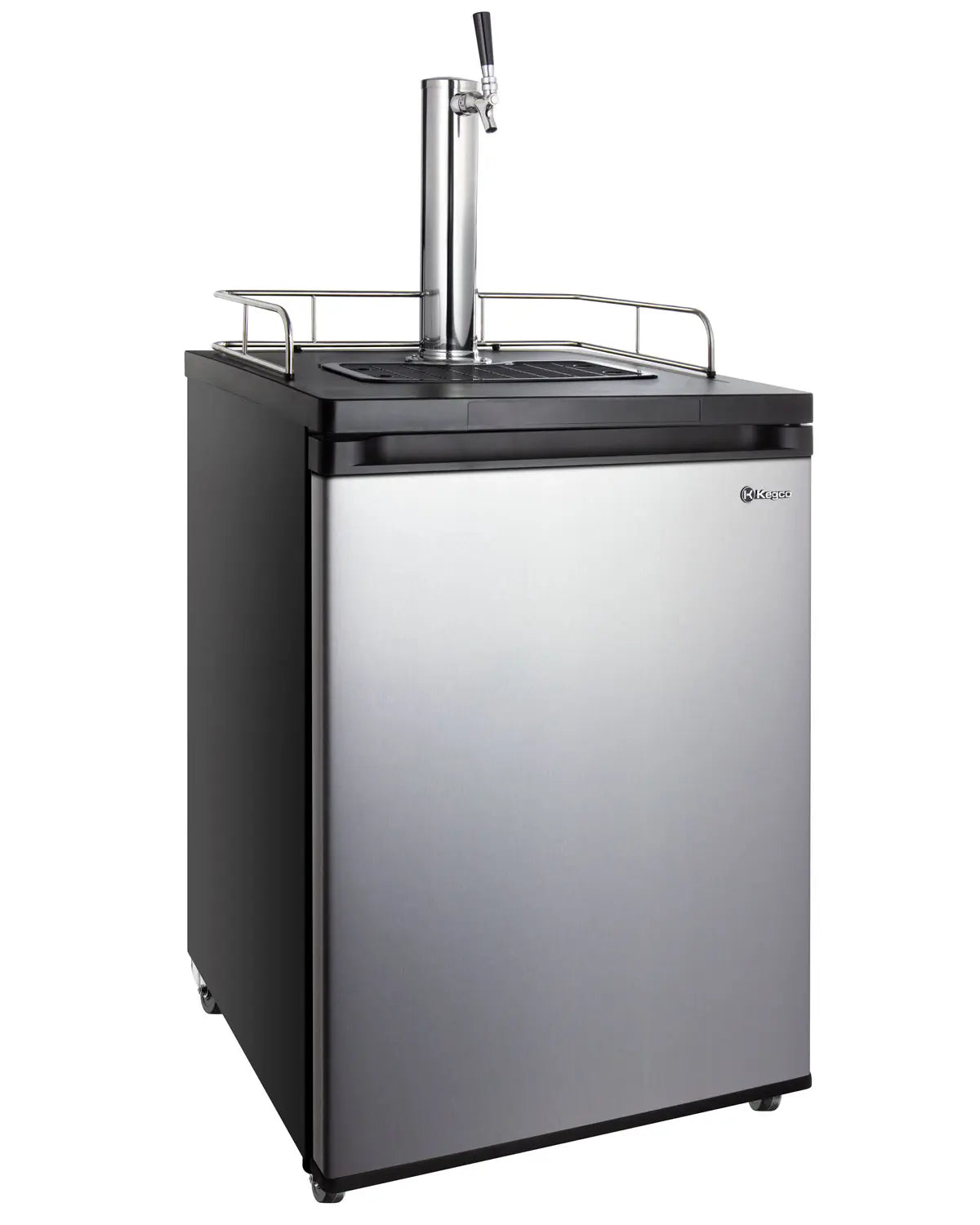 Kegco 24" Wide Kombucha Single Tap Stainless Steel Kegerator - KOM20S-1NK